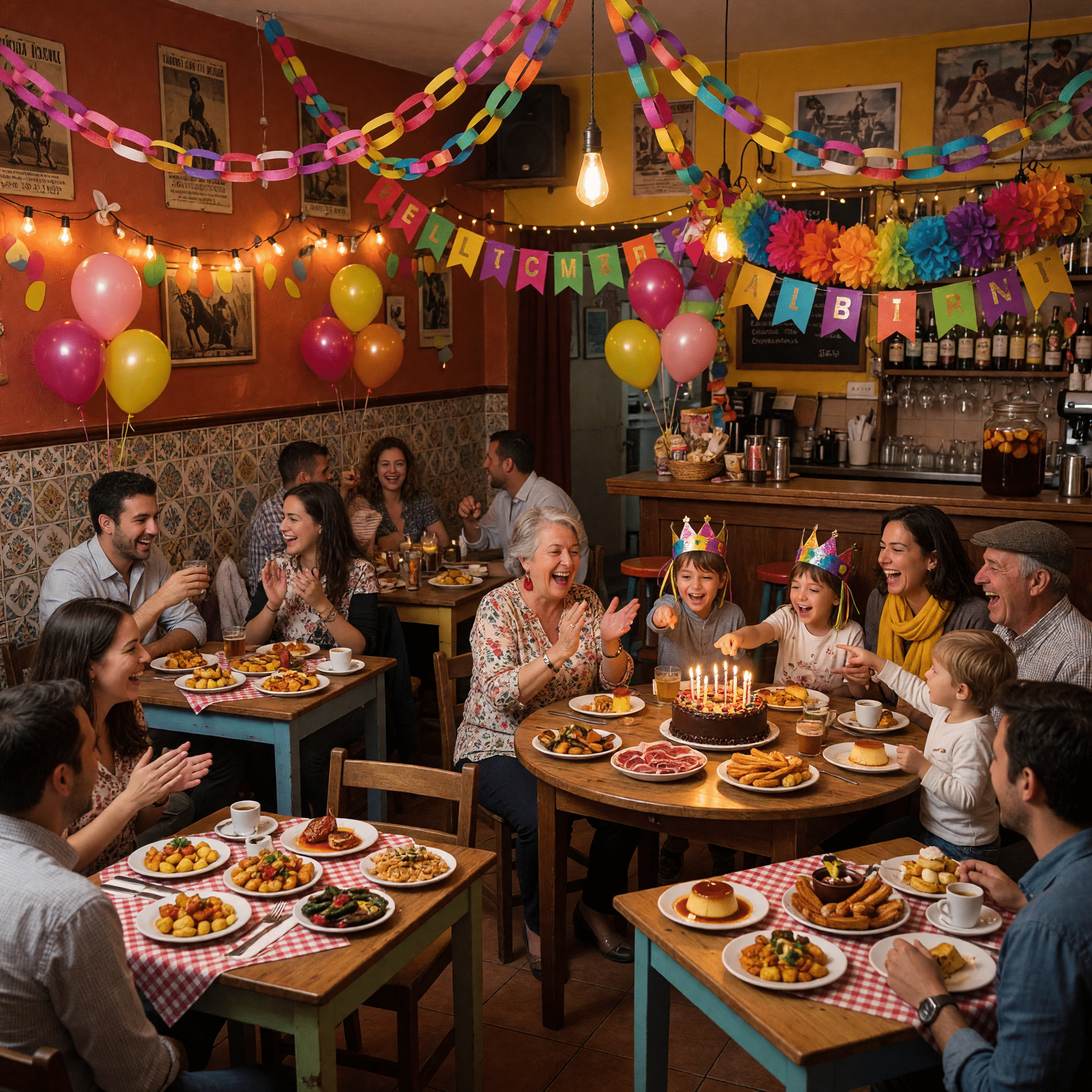 Celebraciones y cenas en entorno cercano y divertido